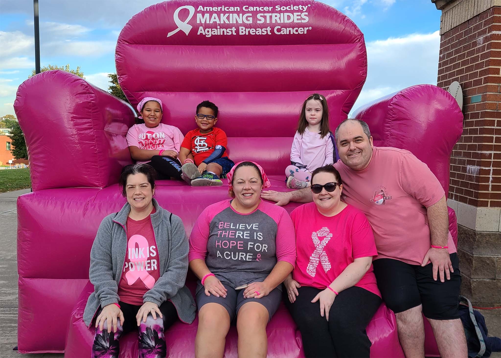Making strides